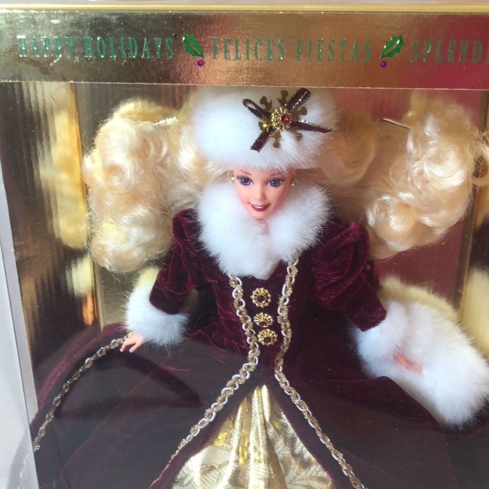 SALE BARBIE 1996 Happy Holidays Doll Mattel Special Edition Collectible NIB NEW - Picture 8 of 8